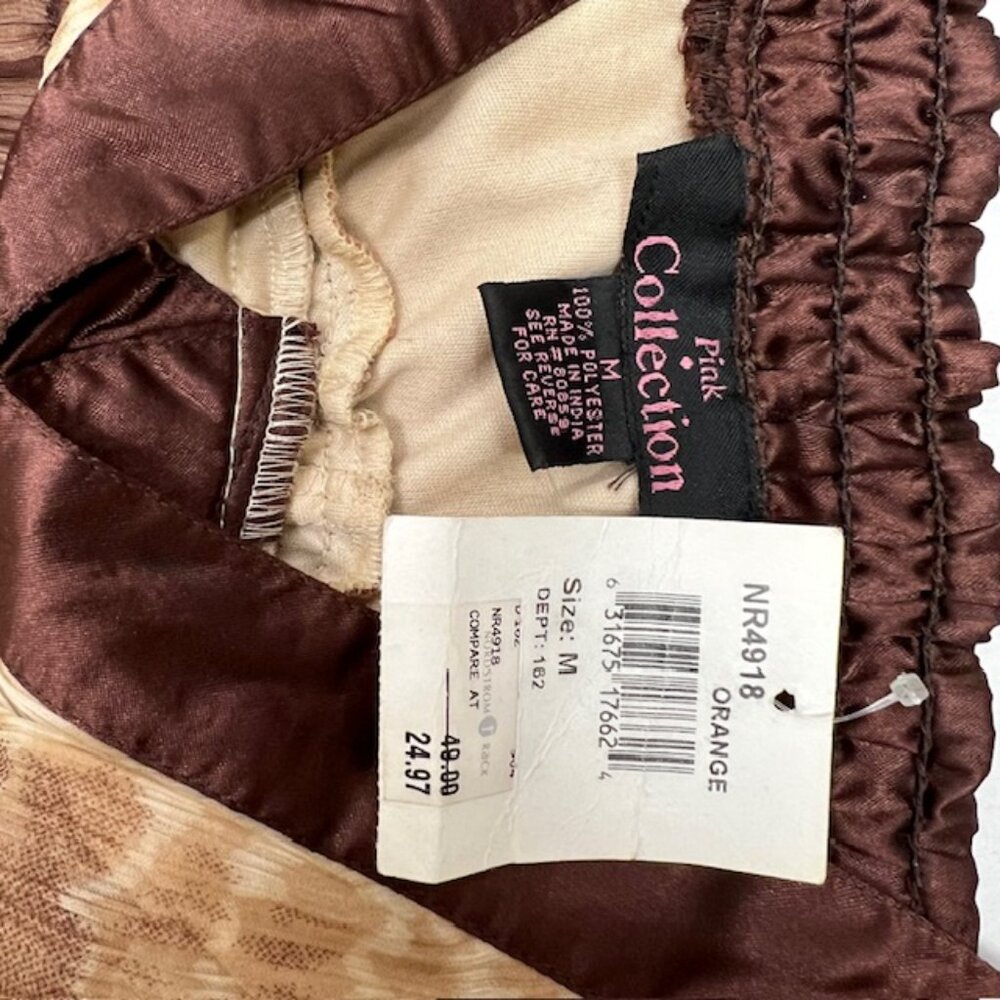 Lot of 2 Summer Dresses: Pink Collection M & Mint Of Blush S Strapless (#4) - Picture 9 of 12